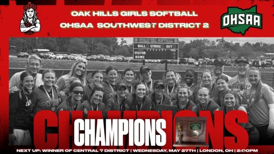 Girls Softball District Champs